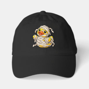 Mummy Rubber Duck Halloween Costume Youth Dad Hat