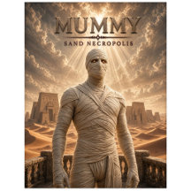 Mummy Sand Necropolis Dark Cinema