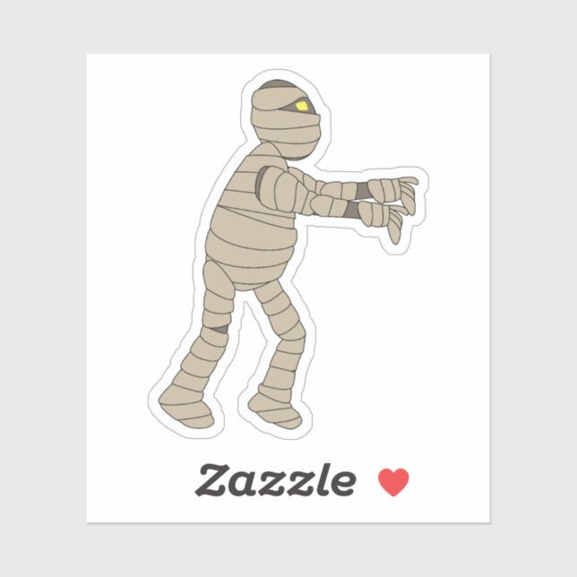 Mummy Sticker (Sheet)