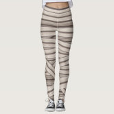 Bloody Halloween striped leggings – Halloween-themed striped