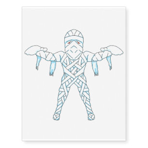Mummy Temporary Tattoos