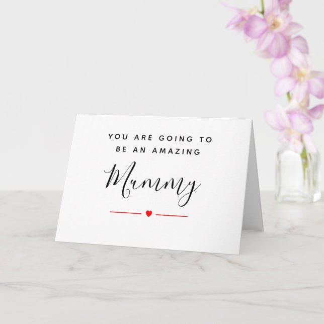 mummy to be card (Orchid)