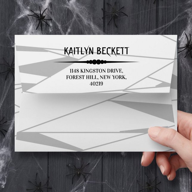 Mummy To Be | Halloween Baby Shower Envelope (Creator Uploaded)