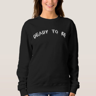 Mummy To Be With Footprints Pregnancy Reval Hallow Sweatshirt