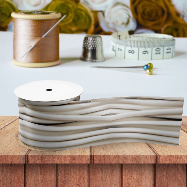 Mummy Wrap Bandage Wrapping Spooky Halloween Satin Ribbon (Halloween mummy bandage wrap ribbon)