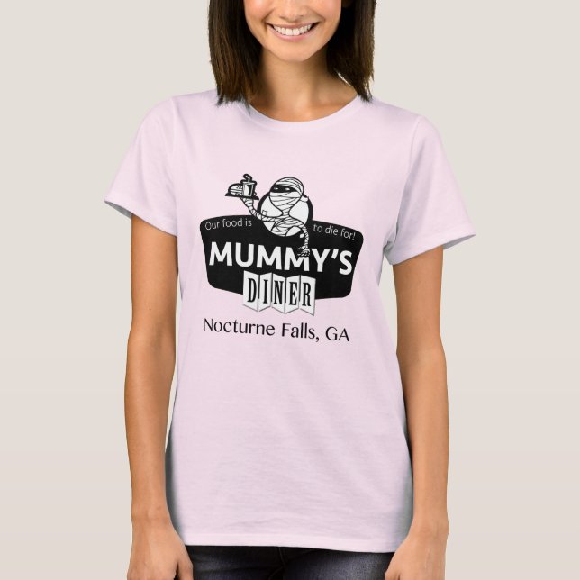 Mummy's Diner Jersey Tee (Front)