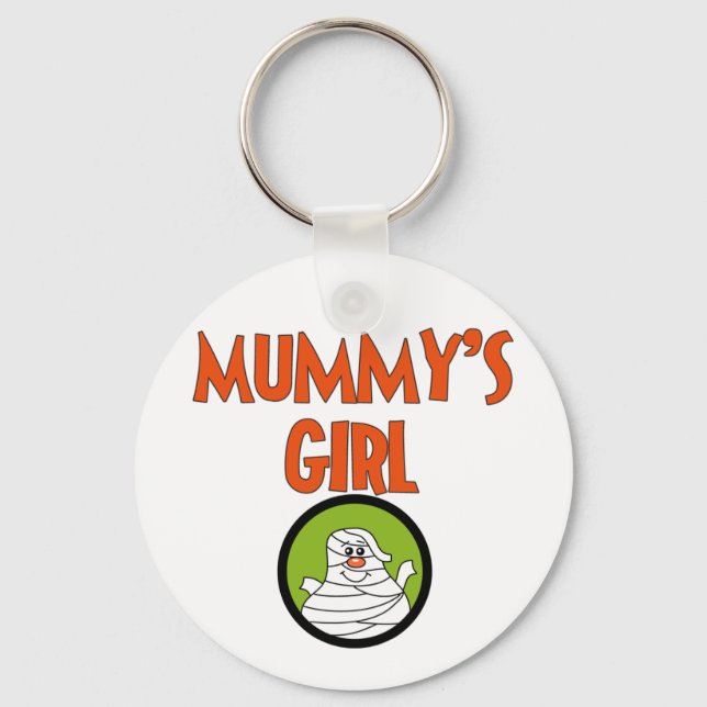 Mummy's Girl T-shirts and Gifts Keychain (Front)