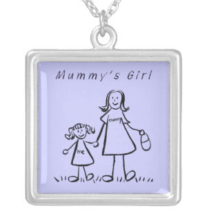 Mummy's Little Girl - Mother & Daughter Necklace