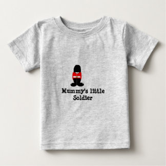, Mummy's little Soldier Baby T-Shirt