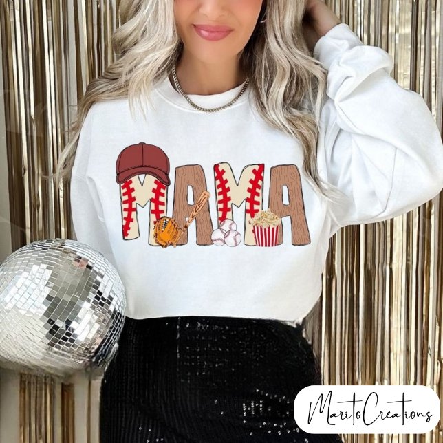 Mum's baseball sweater t-shirt, mother's day  (Creator Uploaded)