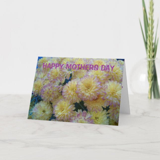 Mums for Mom Card (Front)
