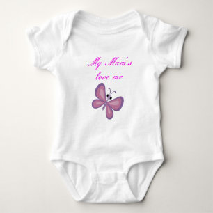 mums love me girls clothing baby bodysuit