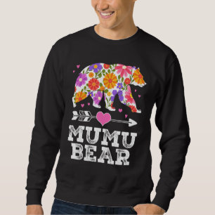 MuMu Bear Floral Mother s Day  Matching Family Sweatshirt
