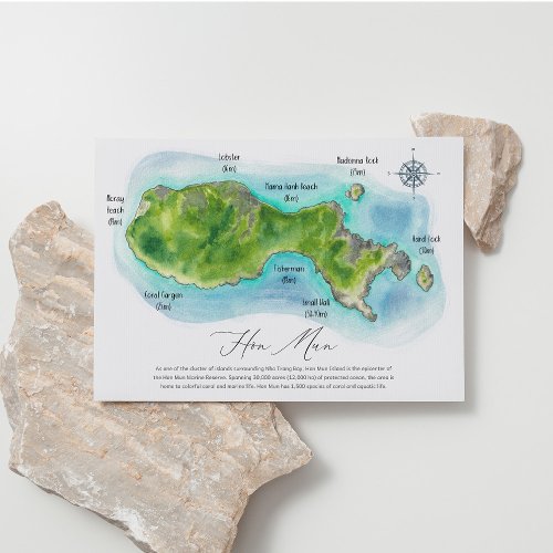 Mun Island Postcard