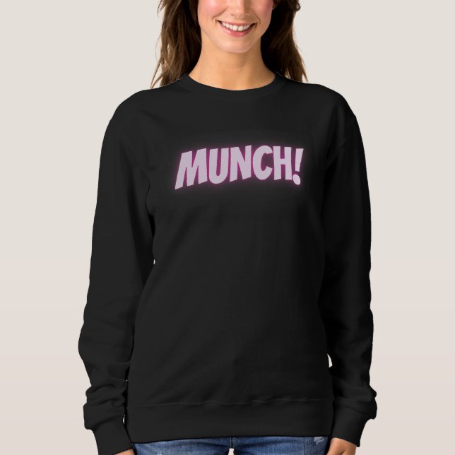 Munch in pink sweatshirt (Front)