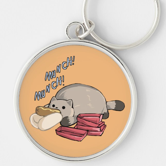 Munch Munch! Keychain (Front)