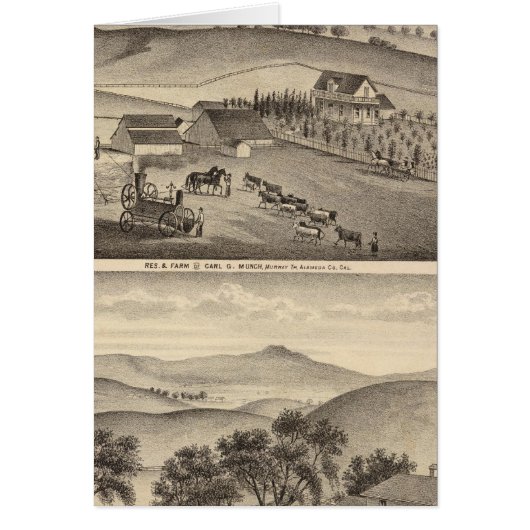 Munch, Stanley residences, farms Cards (Front)