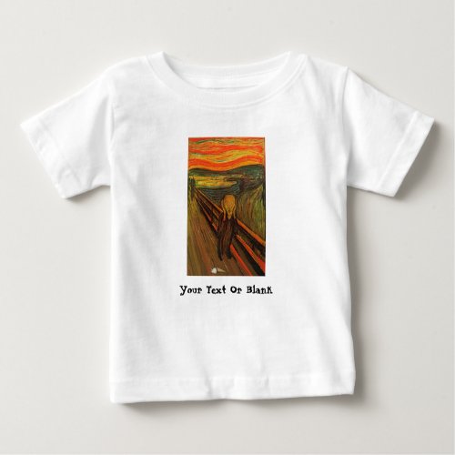 Munch _ The Ice Scream Baby T_Shirt