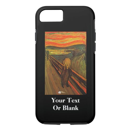 Munch _ The Ice Scream iPhone 87 Case