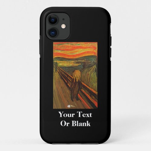 Munch _ The Ice Scream iPhone 11 Case