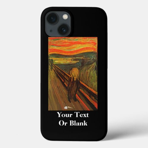 Munch _ The Ice Scream iPhone 13 Case