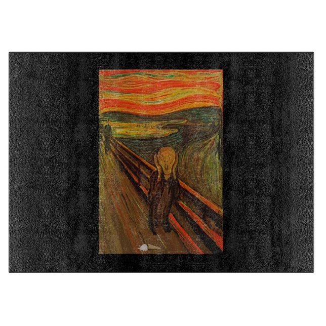 Munch - The Ice Scream Cutting Board (Front)