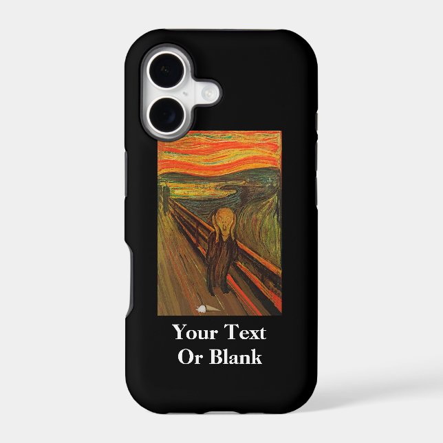 Munch - The Ice Scream Iphone Case (Back)