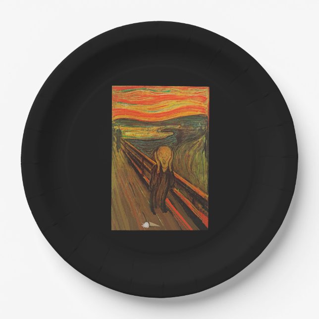 Munch - The Ice Scream Paper Plates (Front)
