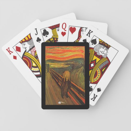 Munch _ The Ice Scream Poker Cards