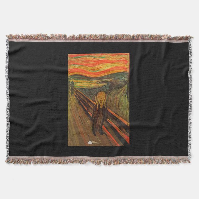 Munch - The Ice Scream Throw Blanket (Front)