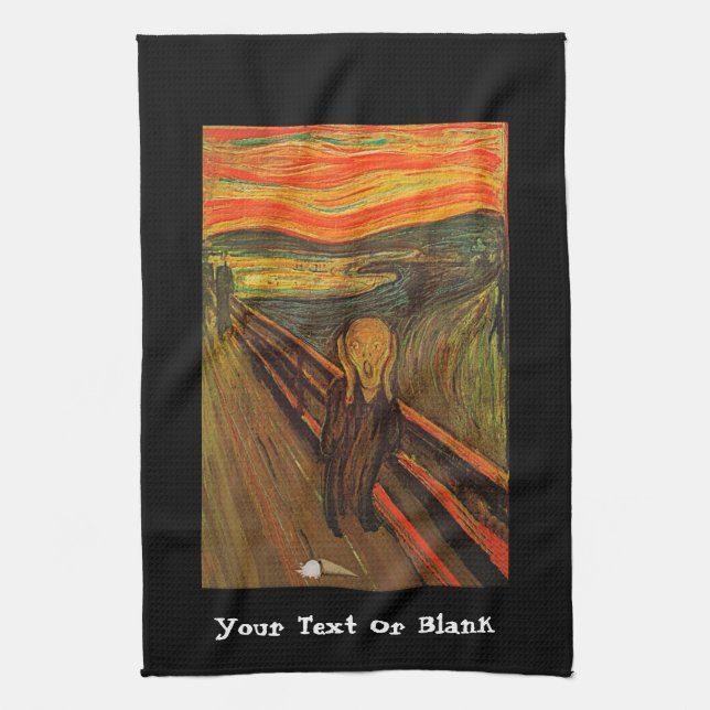 Munch - The Ice Scream Towel (Vertical)
