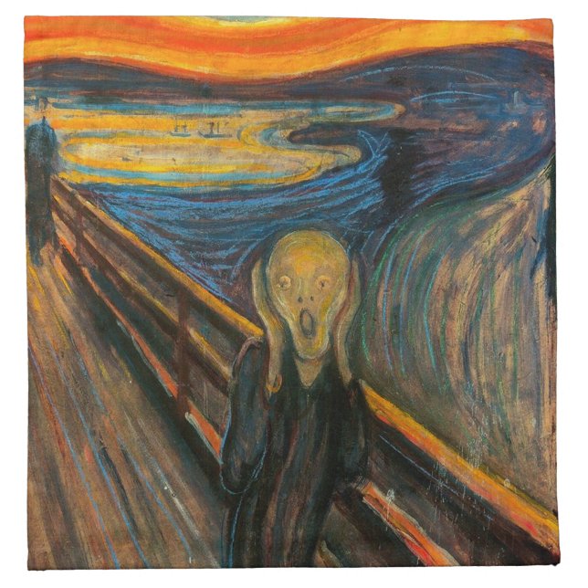 Munch The Scream Napkins (Front)