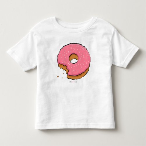 Munched pink donut kids clothes toddler t_shirt