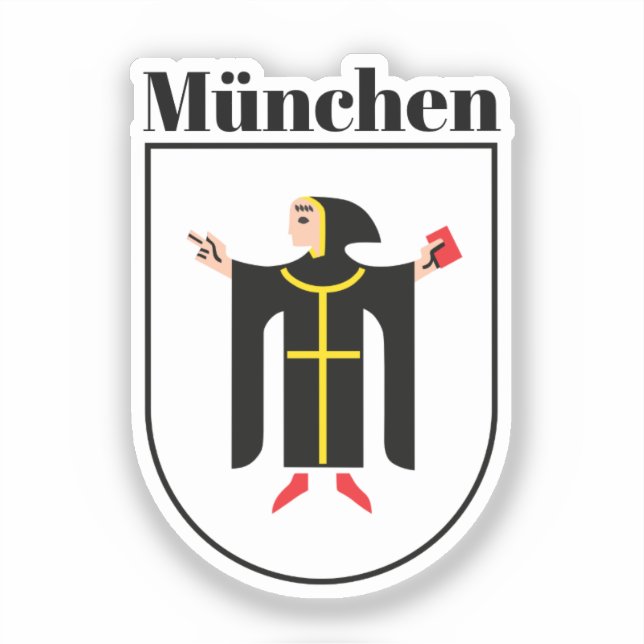 München Coat of Arms Sticker (Front)