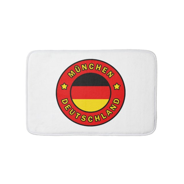 München Deutschland Bath Mat (Front)