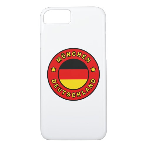 Mnchen Deutschland iPhone 87 Case