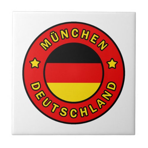Mnchen Deutschland Ceramic Tile