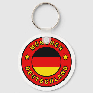 München Deutschland Keychain