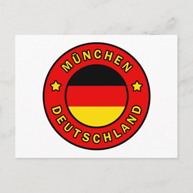 München Deutschland Postcard (Front)