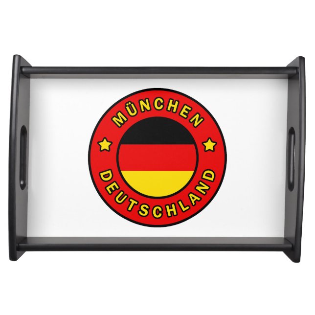 München Deutschland Serving Tray (Front)