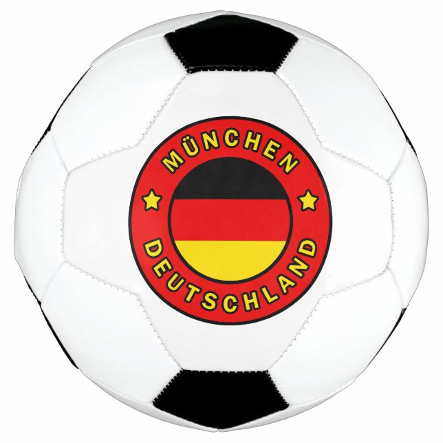 München Deutschland Soccer Ball (Front)