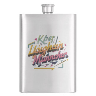  München Pop Art Tee Flask