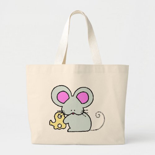 Munchie Mouse Large Tote Bag