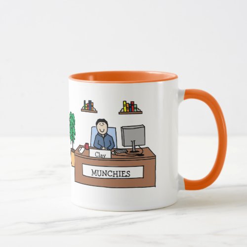 Munchies _ personalized cartoon mug
