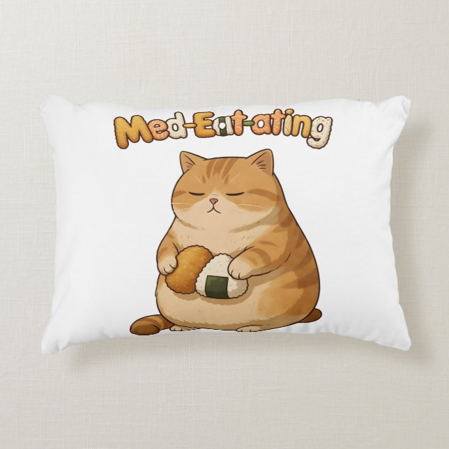 Munching Accent Pillow (Front)