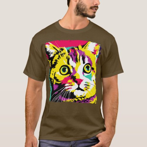 Munchkin Cat Art Cat Lover Gift 1 T_Shirt