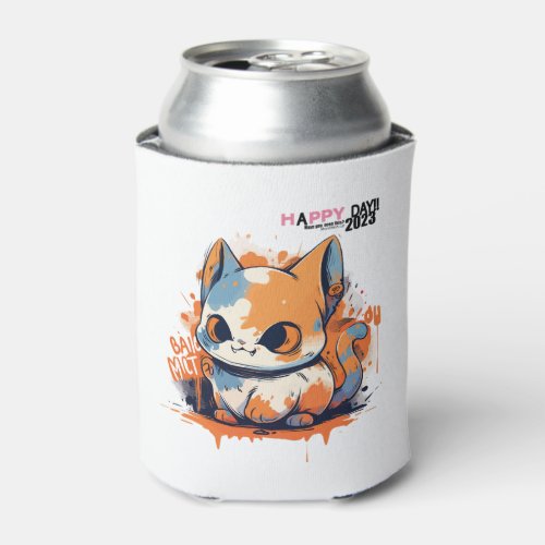 Munchkin cat Classic T_Shirt 4 Can Cooler