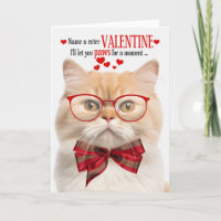 Munchkin Cat Feline Humor Valentine's Day