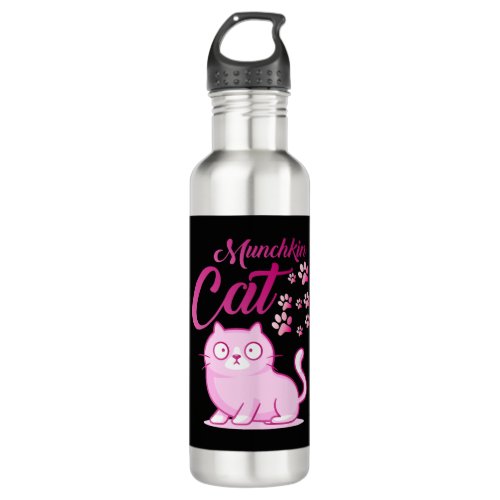 Munchkin Cat       Stainless Steel Water Bottle