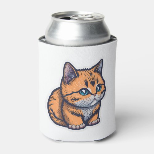 Munchkin Cat Sticker and Print Out Classic T_Shi Can Cooler